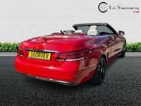 Used Mercedes E220 SE 168 HP (123 kW) 2014 Red Cabriolet