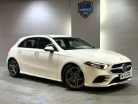 Used Mercedes A180 AMG Line Premium 116 HP (85 kW) 2018 White Hatchback