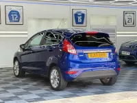 Used Ford Fiesta Titanium 2017 Blue Hatchback