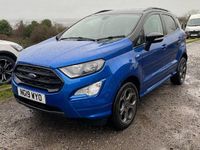 Used Ford Ecosport ST-Line 125 HP (91 kW) 2019 Blue SUV