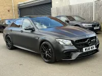 Used Mercedes E63S AMG Premium 2018 Black Sedan