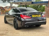 Used Mercedes CLA180 AMG 122 HP (89 kW) 2015 Mauve/purple Sedan
