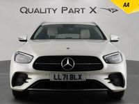 Used Mercedes E300 AMG line 2021 White Estate