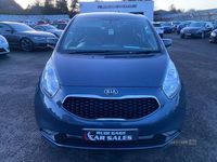 Used Kia Venga 114 HP (83 kW) 2018 Blue Hatchback