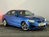 Used BMW 218 M Sport 150 HP (110 kW) 2016 Blue Coupe