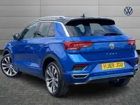 Used VW T-Roc R-line 150 HP (110 kW) 2019 Blue SUV
