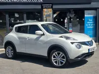 Used Nissan Juke Acenta Premium 117 HP (86 kW) 2015 White SUV