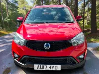 Used SsangYong Korando 178 HP (130 kW) 2017 Red Estate