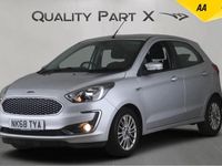 Used Ford Ka Plus Zetec 85 HP (62 kW) 2018 Silver Hatchback