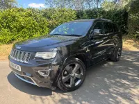 Used Jeep Grand Cherokee Overland 2014 Black SUV