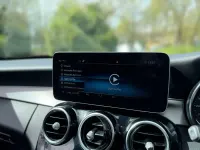 Usado Mercedes C220 AMG line 2019 Branco Carrinha