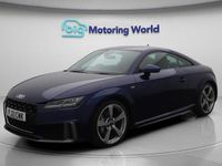 Used Audi TT S-Line 245 HP (180 kW) 2021 Blue Coupe