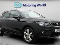 Used Seat Arona FR 110 HP (80 kW) 2021 Black SUV