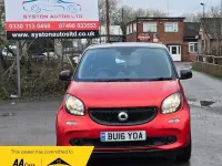 Used Smart ForFour Passion 71 HP (52 kW) 2016 Red Hatchback