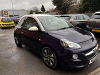 used Vauxhall Adam 1.2i Jam Blue 3dr Hatch