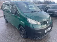Used Nissan NV200 Acenta 90 HP (66 kW) 2014 Green MPV