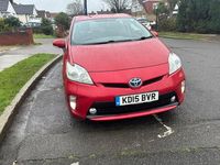 Used Toyota Prius T3 2015 Red Hatchback