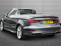 Used Audi A3 Cabriolet S-Line 150 HP (110 kW) 2017 Daytona grey Cabriolet