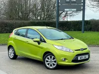Used Ford Fiesta Zetec 2011 Green Hatchback
