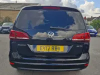 Used VW Sharan SE 147 HP (108 kW) 2017 Black MPV