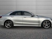 Used Mercedes C300 AMG line 231 HP (169 kW) 2016 Silver Sedan