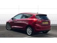 Usado Ford Fiesta Titanium 125 CV (91 kW) 2017 Rojo Utilitario