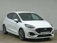 Used Ford Fiesta ST-Line 125 HP (91 kW) 2023 White Hatchback