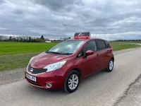 Used Nissan Note Acenta 78 HP (57 kW) 2013 Red Hatchback