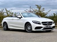 Used Mercedes C63 AMG Premium 2017 White Cabriolet
