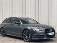 Used Audi A6 Black Edition 190 HP (139 kW) 2017 Grey Estate