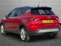 Used Seat Arona FR 115 HP (84 kW) 2020 Desire red with grey roof SUV