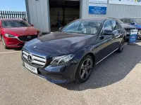 Used Mercedes E350 SE 258 HP (189 kW) 2017 Blue Sedan