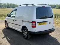 Used VW Caddy 102 HP (75 kW) 2012 White MPV