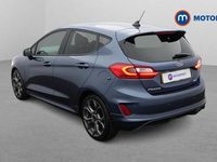 Used Ford Fiesta ST-Line 125 HP (91 kW) 2021 Blue Hatchback