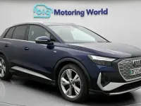 Used Audi Q4 e-tron S-Line 150 kW (204 HP) 2023 Blue SUV