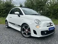 Used Abarth 500C 2013 White Cabriolet