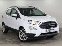 Used Ford Ecosport Titanium 125 HP (91 kW) 2020 White SUV