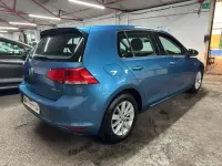 Used VW Golf VII S 2014 Blue Hatchback