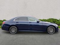 Begagnad Mercedes E350 AMG line 2020 Blå Sedan