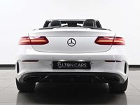 Used Mercedes E220 AMG line 194 HP (142 kW) 2018 White Cabriolet