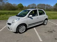 Used Nissan Micra 88 HP (64 kW) 2007 Silver Hatchback