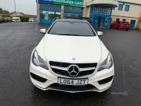 Used Mercedes E220 AMG line 2015 White Coupe