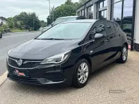 Used Vauxhall Astra Business Edition 122 HP (89 kW) 2020 Black Hatchback