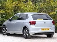 Used VW Polo Match 95 HP (69 kW) 2020 Silver Hatchback