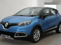 Used Renault Captur Dynamique 90 HP (66 kW) 2016 Blue/black SUV
