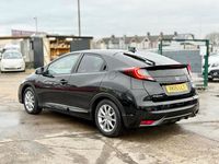 Begagnad Honda Civic SR 2015 Svart Halvkombi