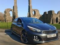 Used Kia Ceed GT-Line 136 HP (100 kW) 2017 Silver Hatchback
