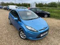 Used Ford Fiesta 67 HP (49 kW) 2011 Blue Hatchback