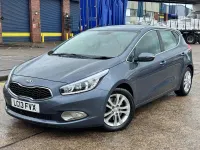 Used Kia Ceed 128 HP (94 kW) 2013 Blue Hatchback