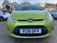 Used Ford Fiesta Zetec 2010 Green Hatchback